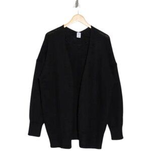 Melrose and Market Women's Size XL Open Front Black Cardigan Sweater NEW